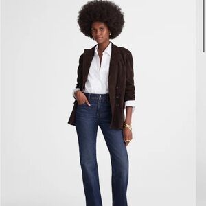 Madewell Dark Blue Flare Jeans